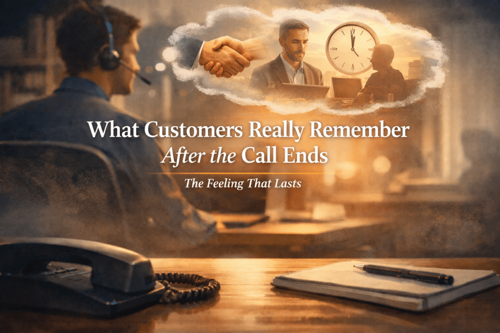 What Customers Really Remember After the Call&nbsp;Ends