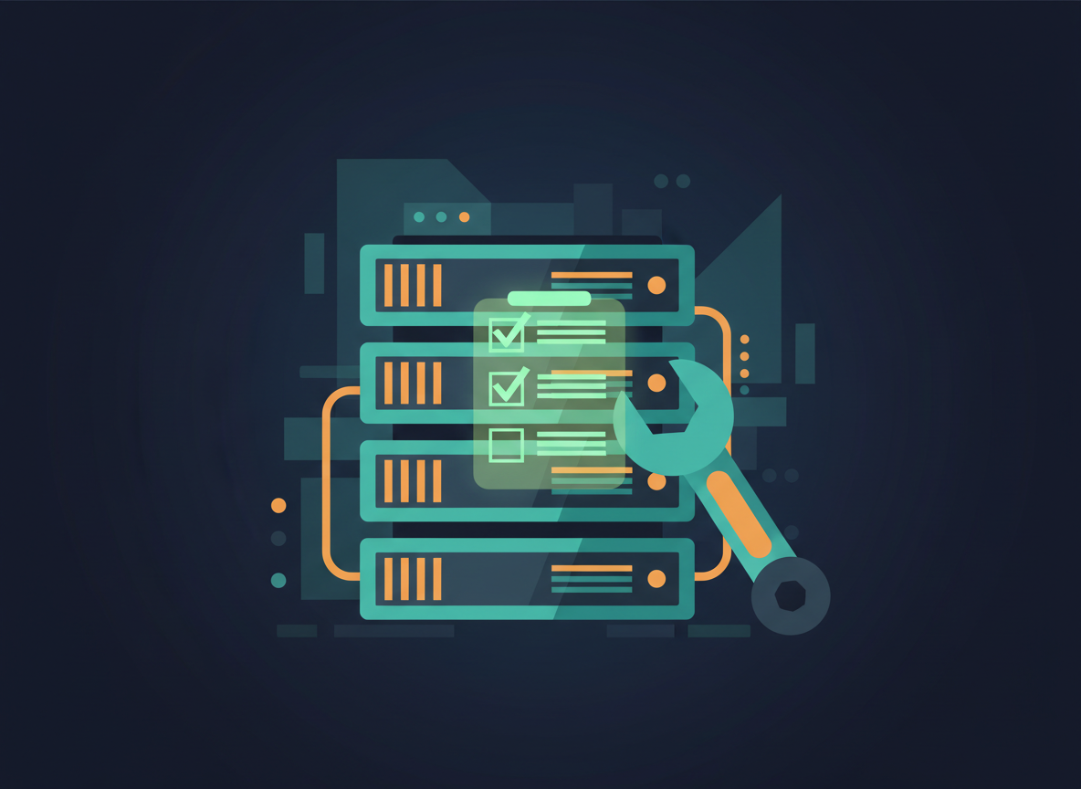 PHP2Shell Fixed Versions by Distro: Ubuntu, Debian, RHEL, Amazon Linux 1 Illustration of a server rack with a green checklist and a wrench, representing patched PHP packages